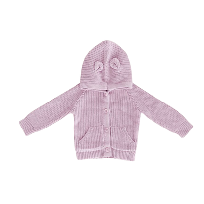 Jamie Kay OG bear cardigan in lavender frost - size 0 image 0