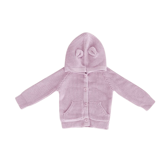 Jamie Kay OG bear cardigan in lavender frost - size 0 image 0