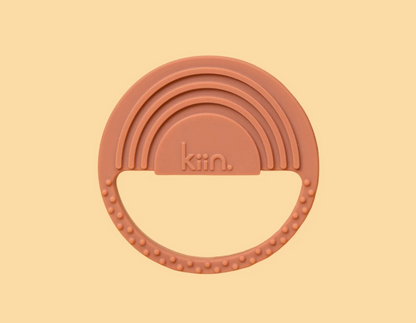 Kiin Silicone Rainbow Teether - Rosewood image 2