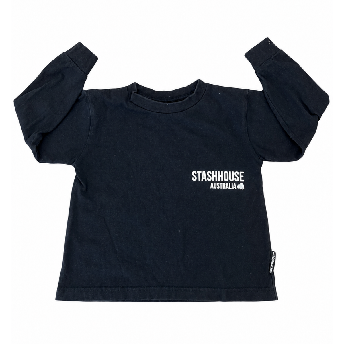 Stash House Kids Long Sleeve Tee - size 4