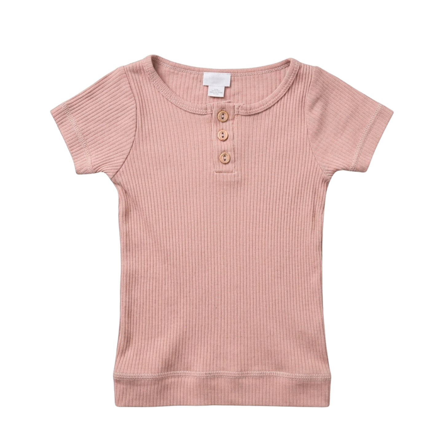 Jamie Kay modal henley tee in powder - size 1 image 0