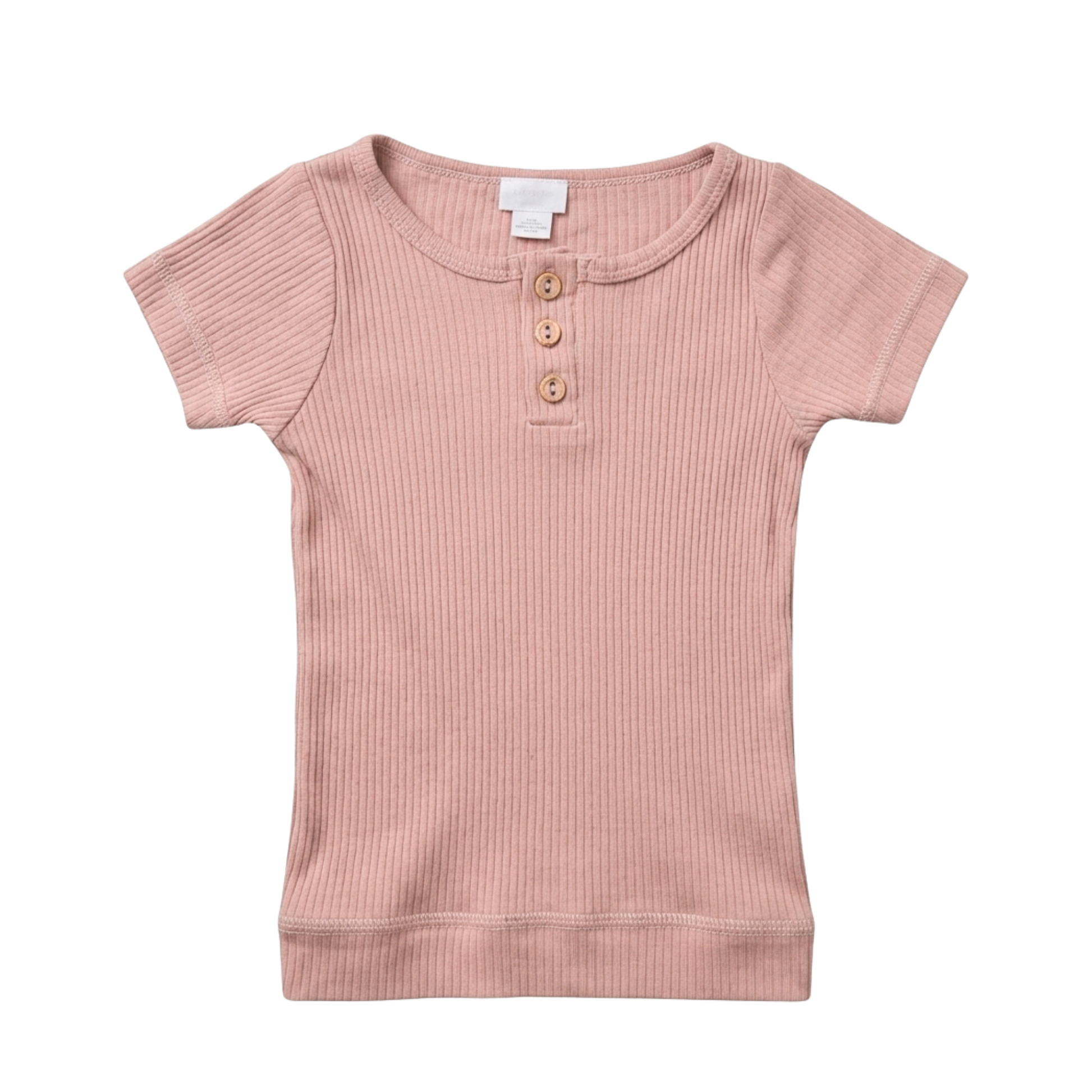 Jamie Kay modal henley tee in powder - size 1 image 0