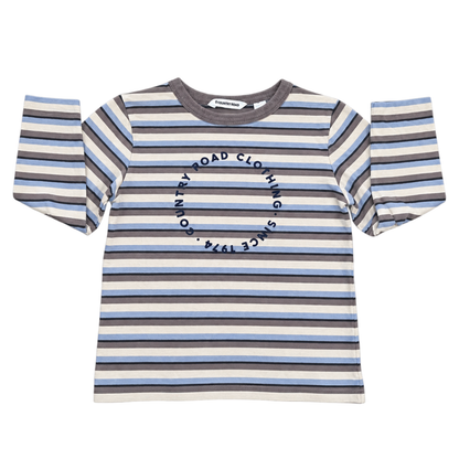 Country Road Long Sleeve Circle Logo T-shirt - size 5