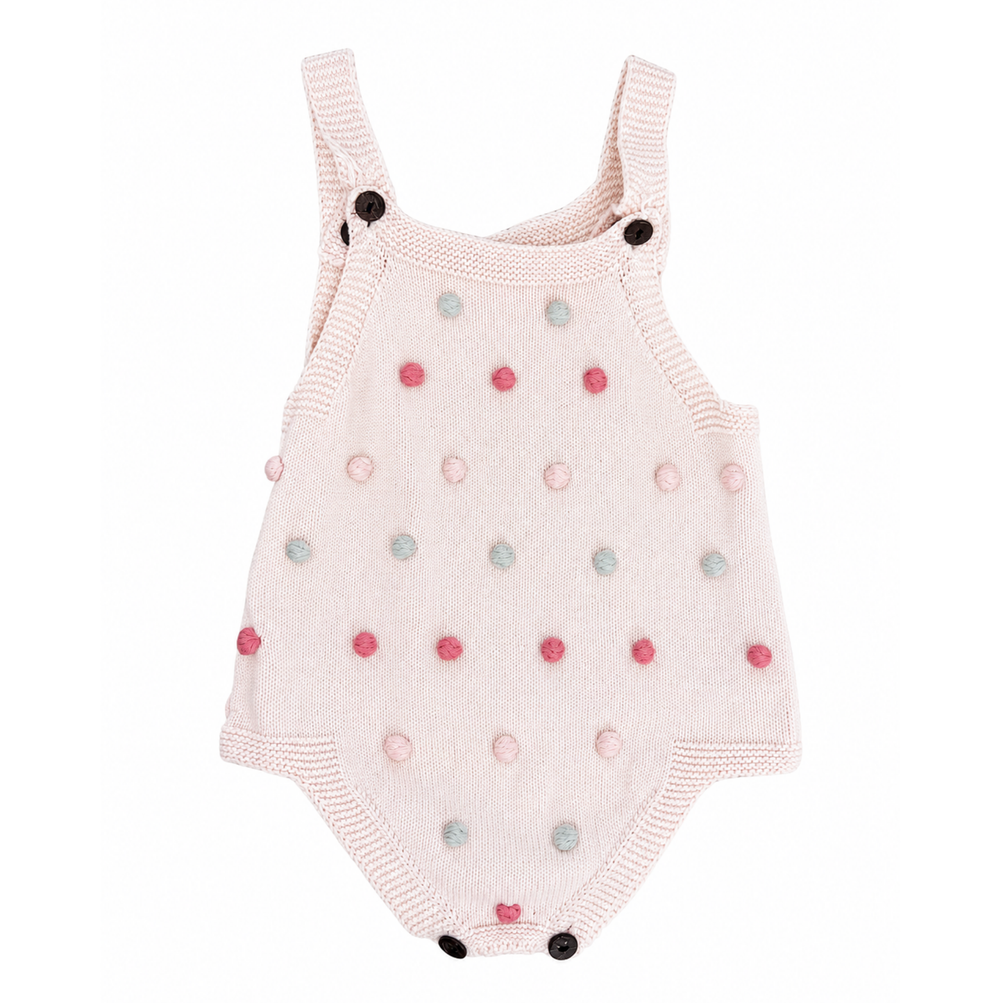 Little Pip-Squeak cream bobble romper - size 2 image 0