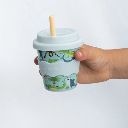 Chino Club - Deadly Animals Babychino Cup 4oz + straw image 2