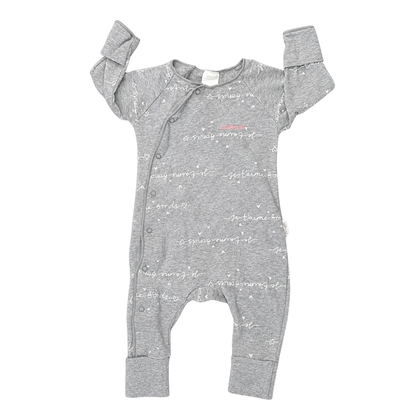 Bonds cozysuit in grey marle - size 000 image 0