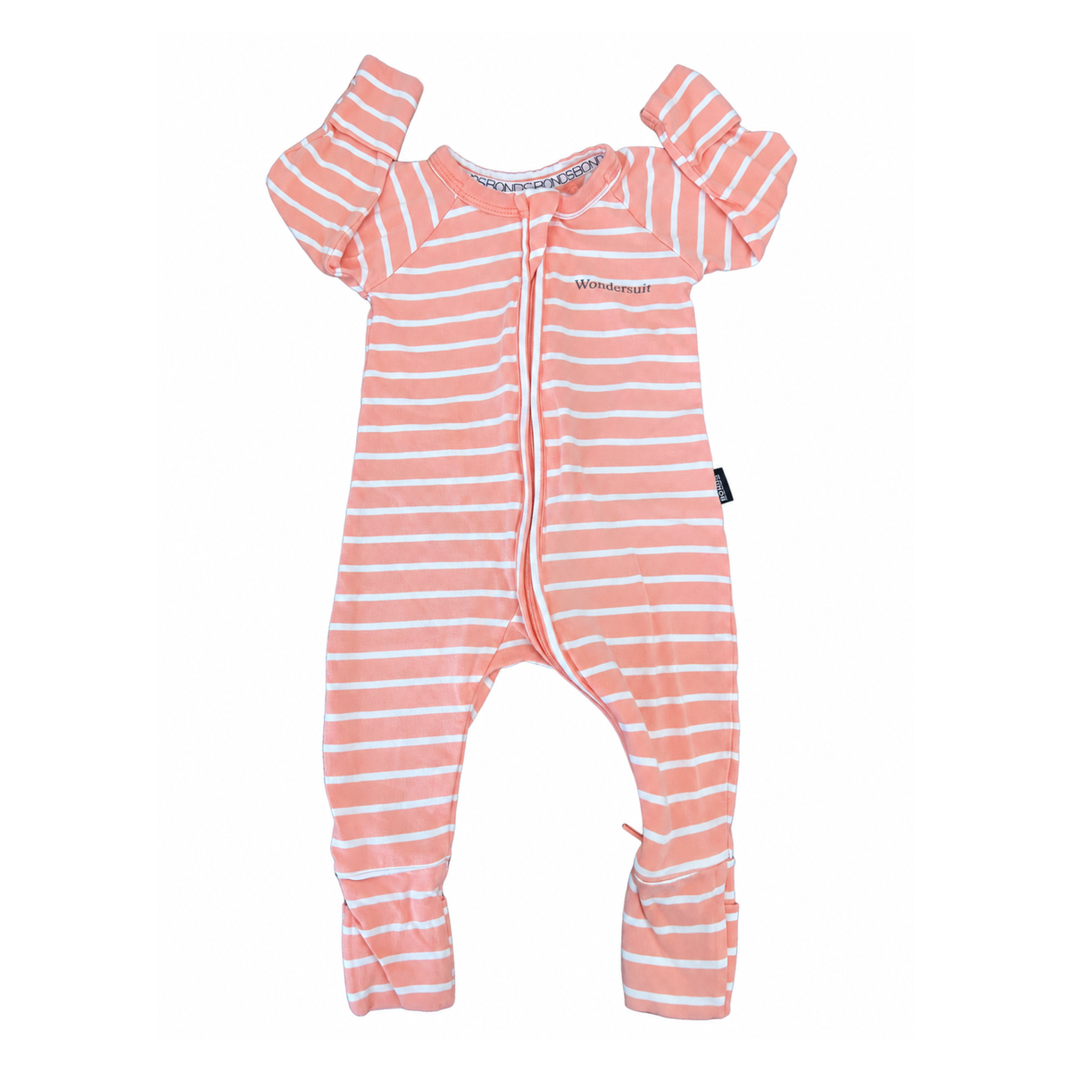 Bonds Coral Stripe Wondersuit - size 000