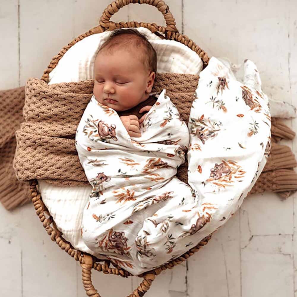 Snuggle Hunny Koala organic muslin wrap