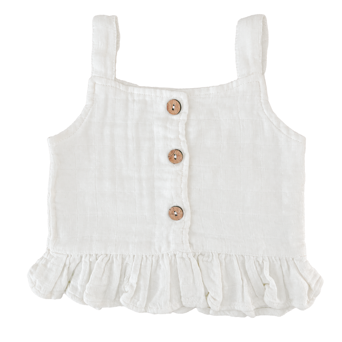 Jamie Kay Muslin Indie Top in White - size 2