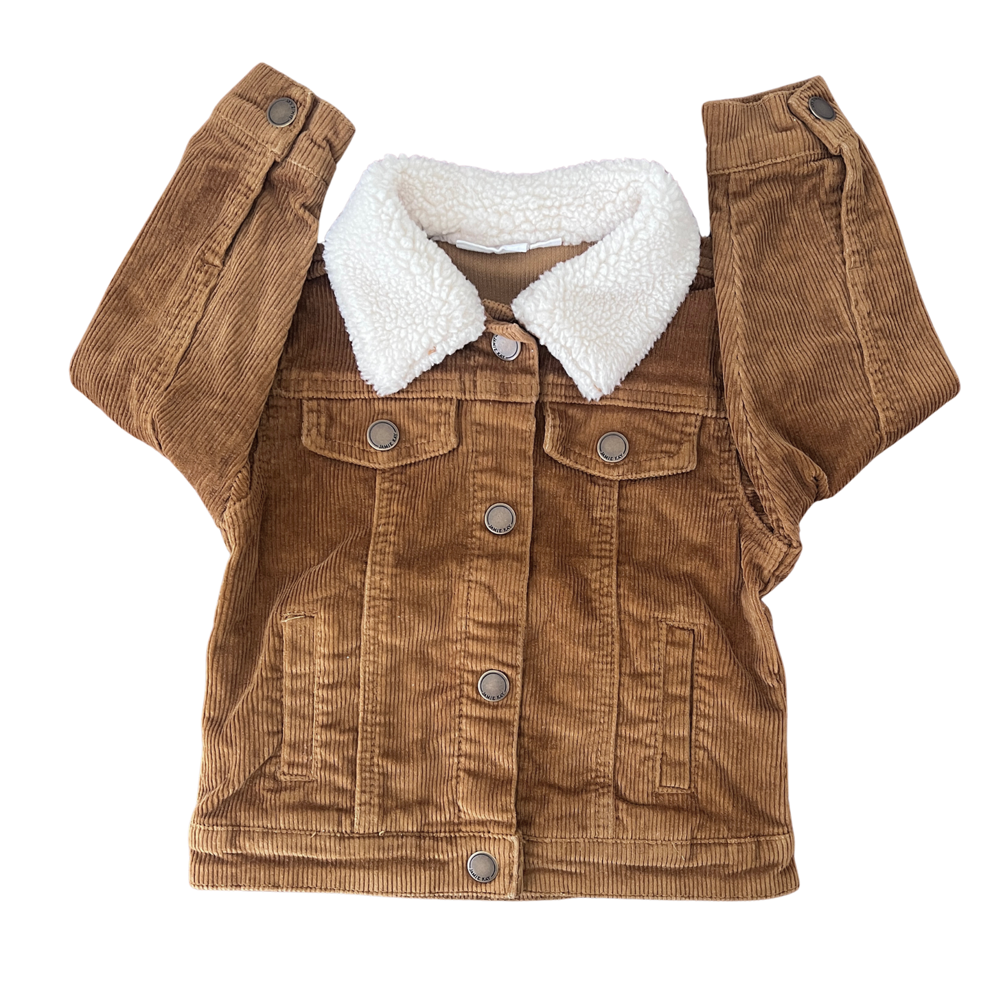 Jamie Kay Cord jacket in bronze - size 2