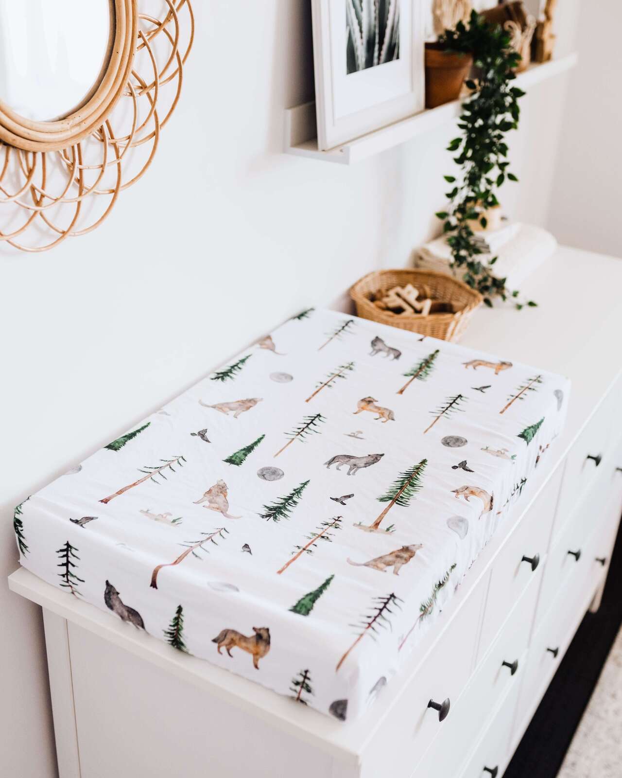 Snuggle Hunny organic bassinet sheet/change pad cover - Alpha image 2