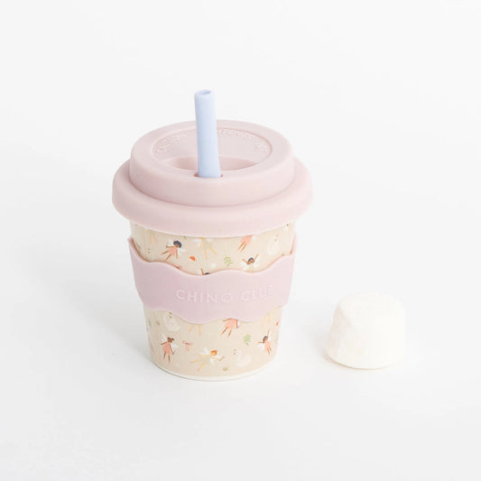 Chino Club - Fairy Babychino Cup 4oz + straw image 0