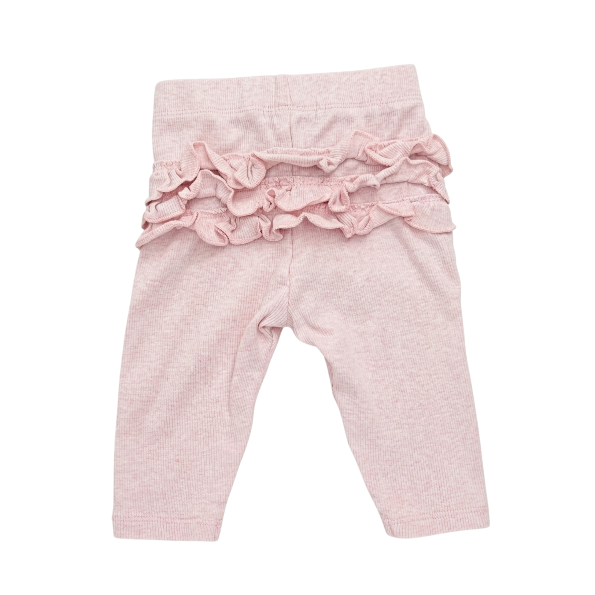 Purebaby everyday ruffle legging - size 00 image 1