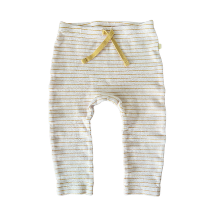 Wilson and Frenchy Stripe organic rib legging - size 0