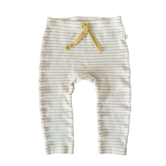 Wilson and Frenchy Stripe organic rib legging - size 0