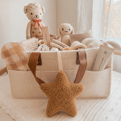By Lulul The Label pacifier holder - caramel star image 0