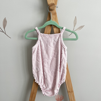 Seed Heritage terry flower romper - size 00 image 1