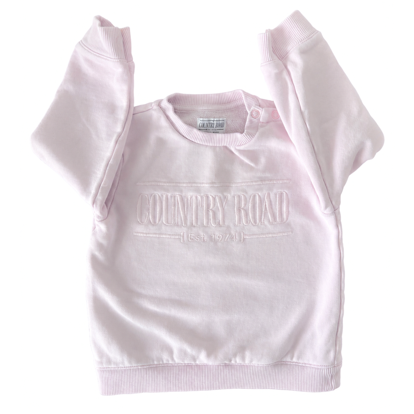 Country Road Sweat in light pink - size 2