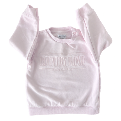 Country Road Sweat in light pink - size 2