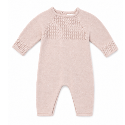 Seed Heritage cable knit jumpsuit, beanie & booties - size 0000 image 1