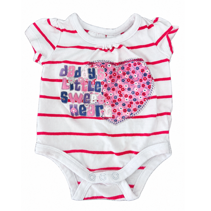Tiny Little Wonders Heart Bodysuit - size 0000