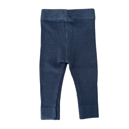 Jamie Kay Rib leggings in navy- size 0000