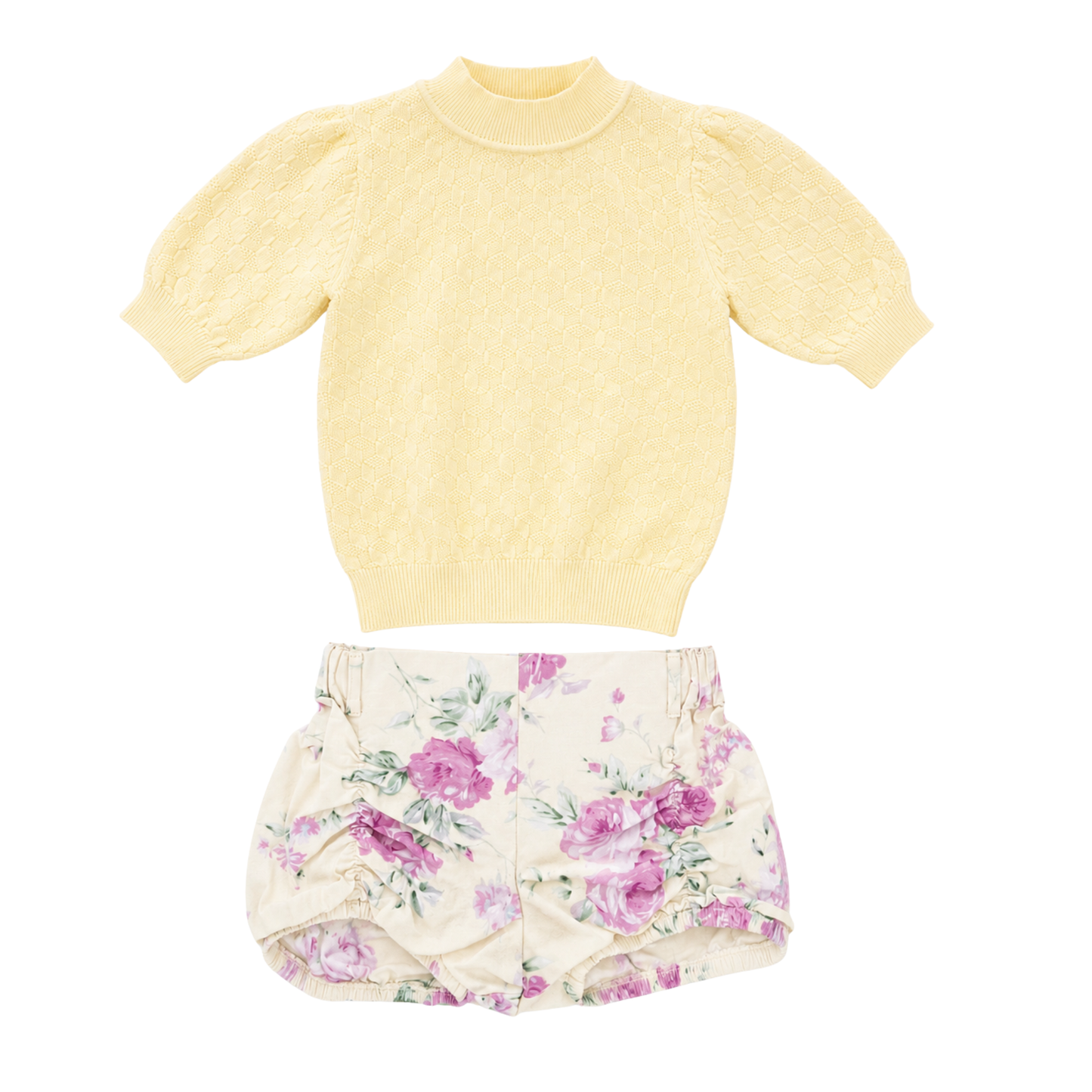 Lacey Lane sunshine sweater and puckers set - size 2 image 0