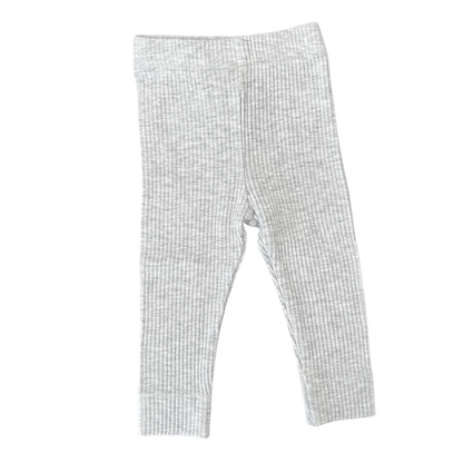 Jamie Kay Rib leggings in oatmeal melange - size 0000