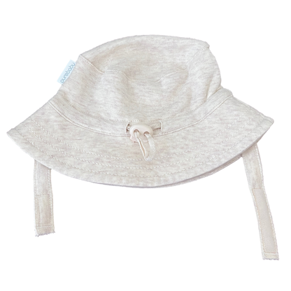 Purebaby Cotton Bucket hat - size XS (0-3m)