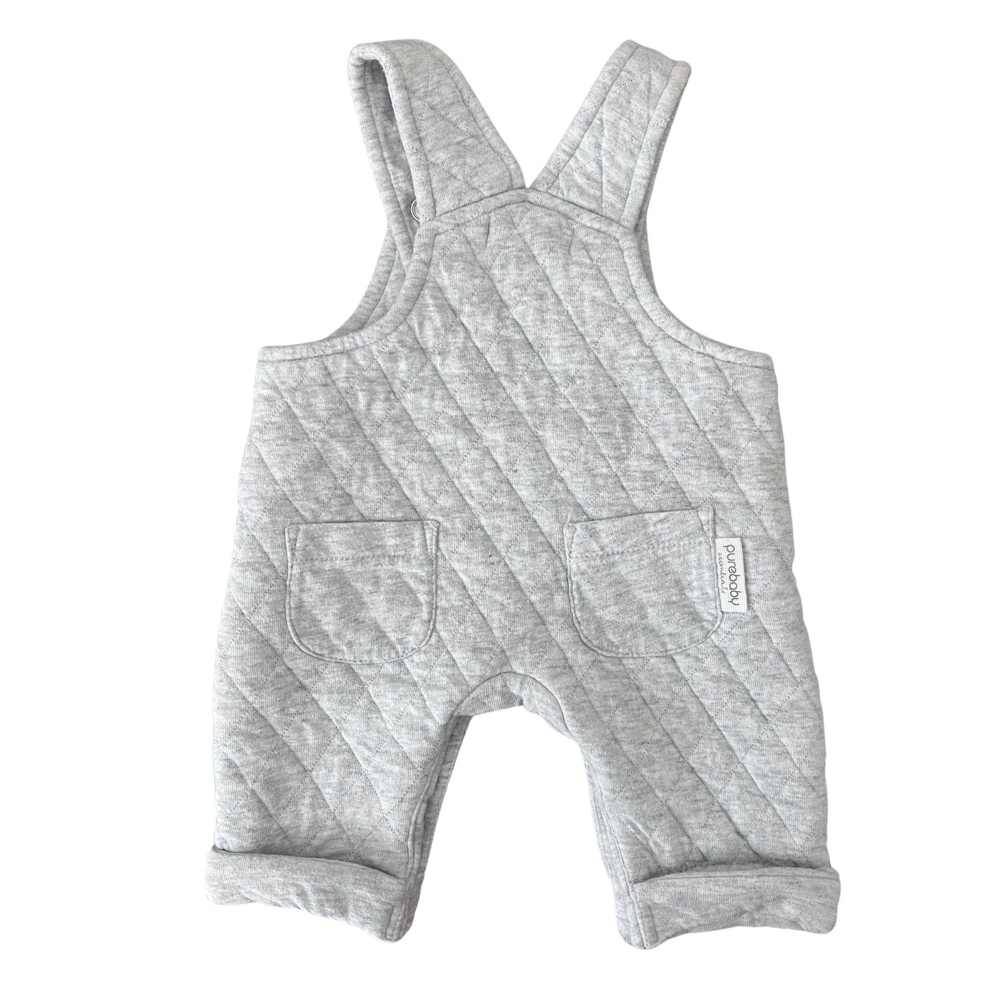 Purebaby Quilted overalls - size 0000