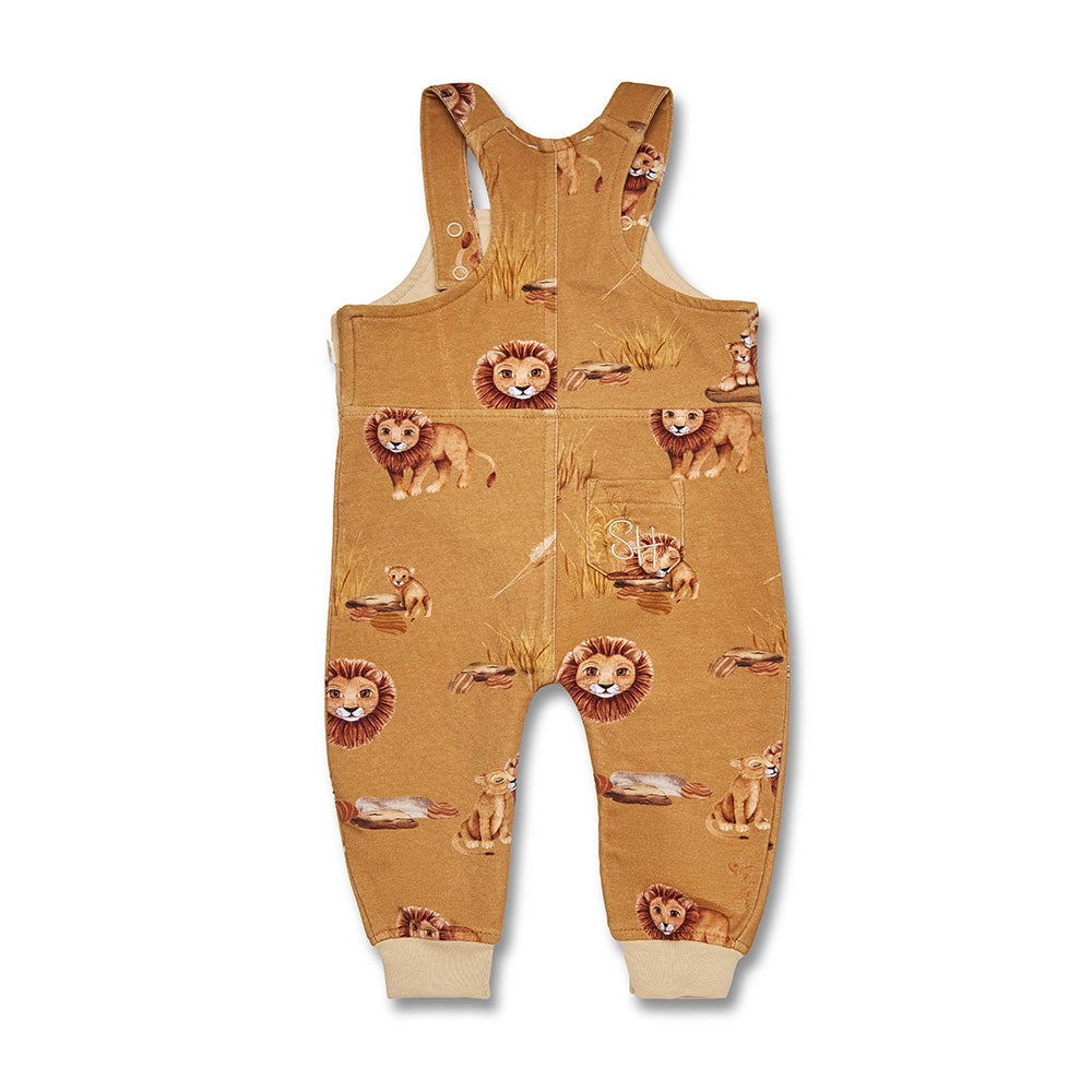 Snuggle Hunny Roar Organic Snuggle Overalls
