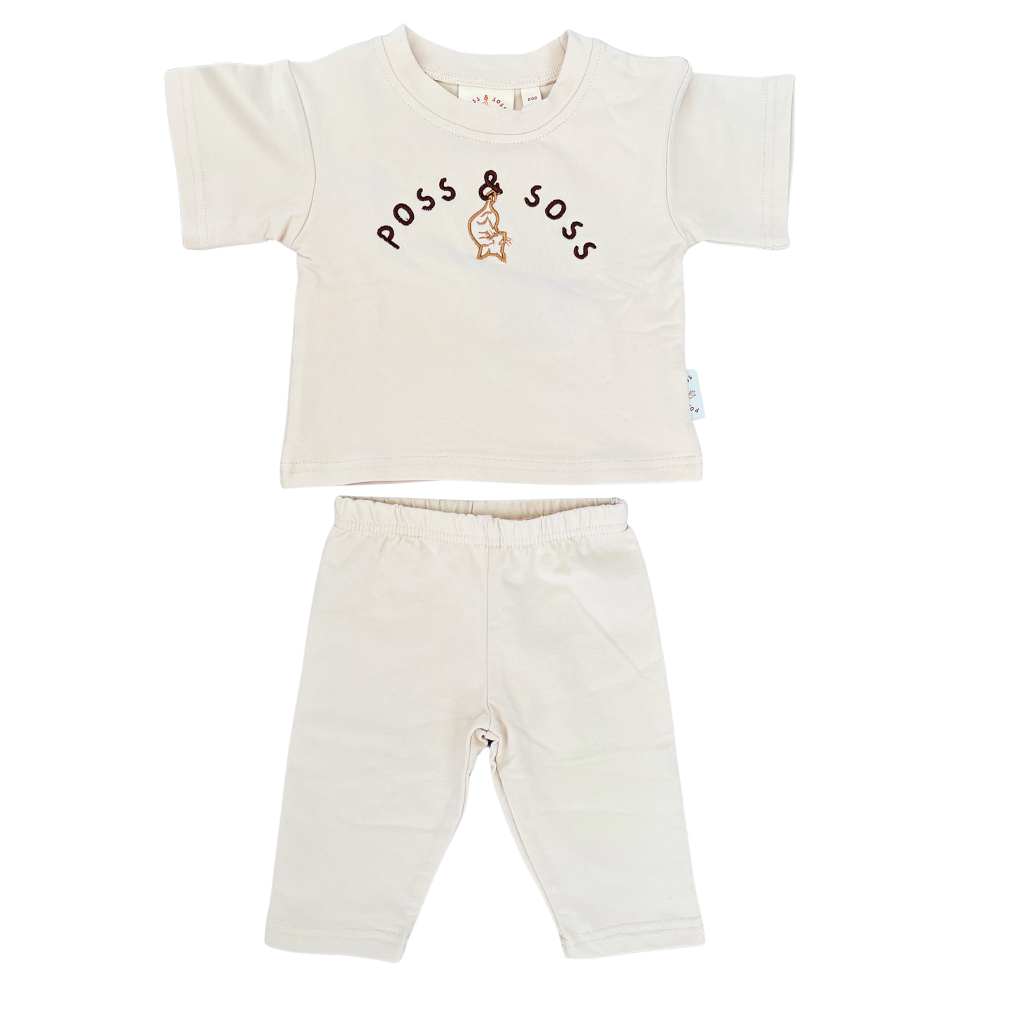 Poss and Soss tee and leggings set - size 000 image 0