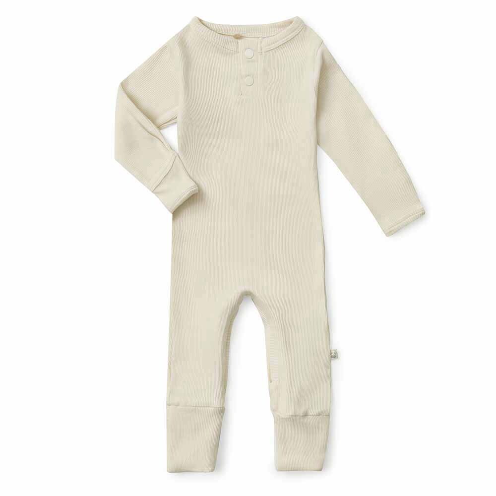 Snuggle Hunny halo organic growsuit - size 0 image 0