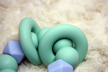 Arabella + Autumn silicone ring teether image 6