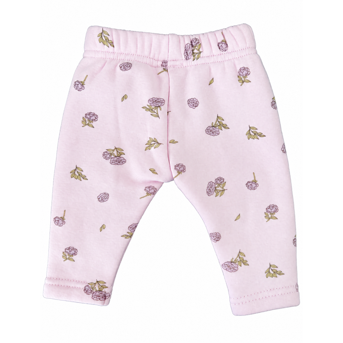 Baby Berry Floral Fleece Leggings - size 0000