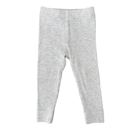 Jamie Kay Rib leggings in oatmeal melange - size 00