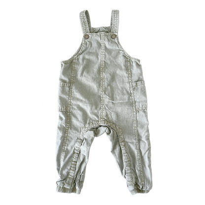 Cotton On Washed khaki dungaree - size 1