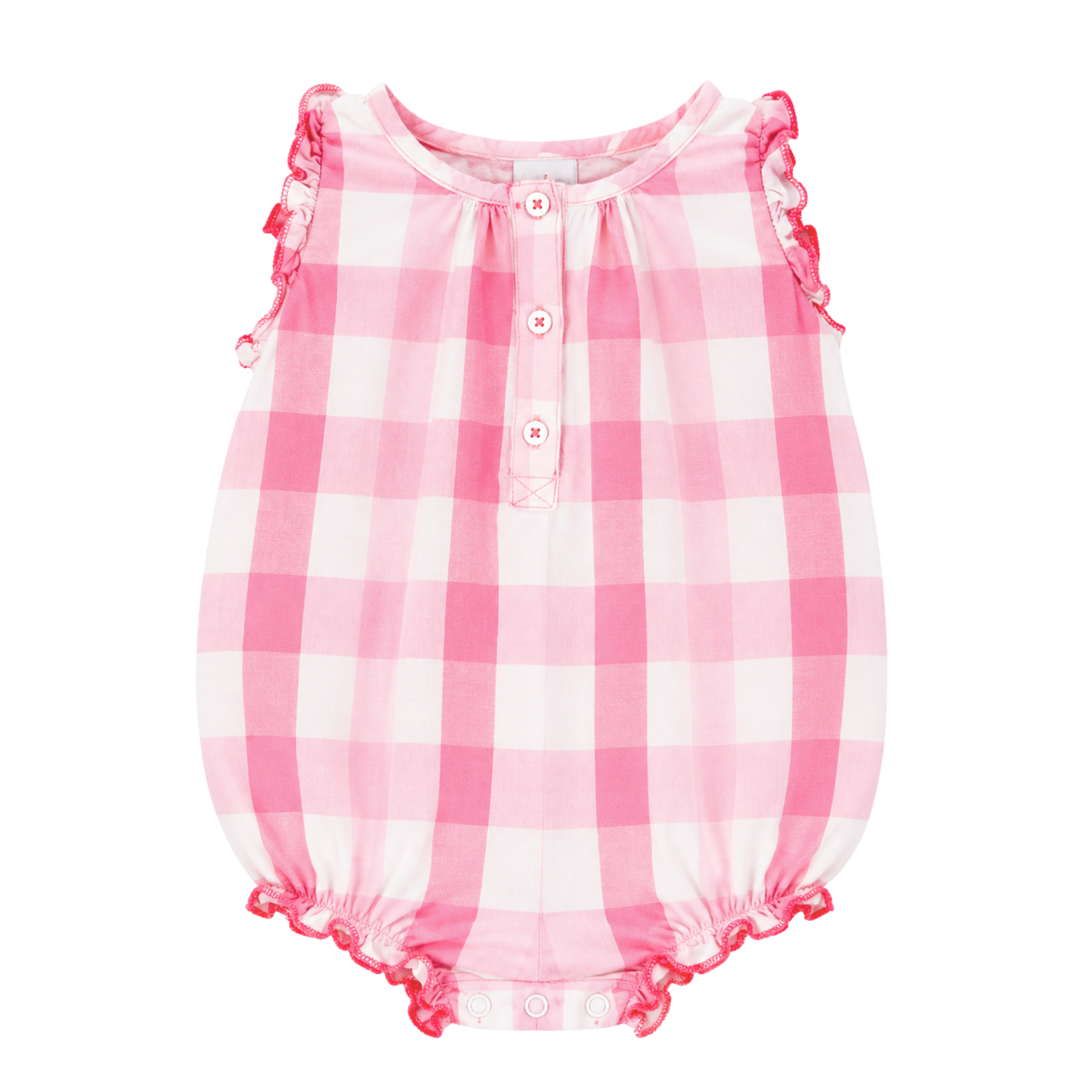 Ouch Baby gingham romper - size 0 image 0