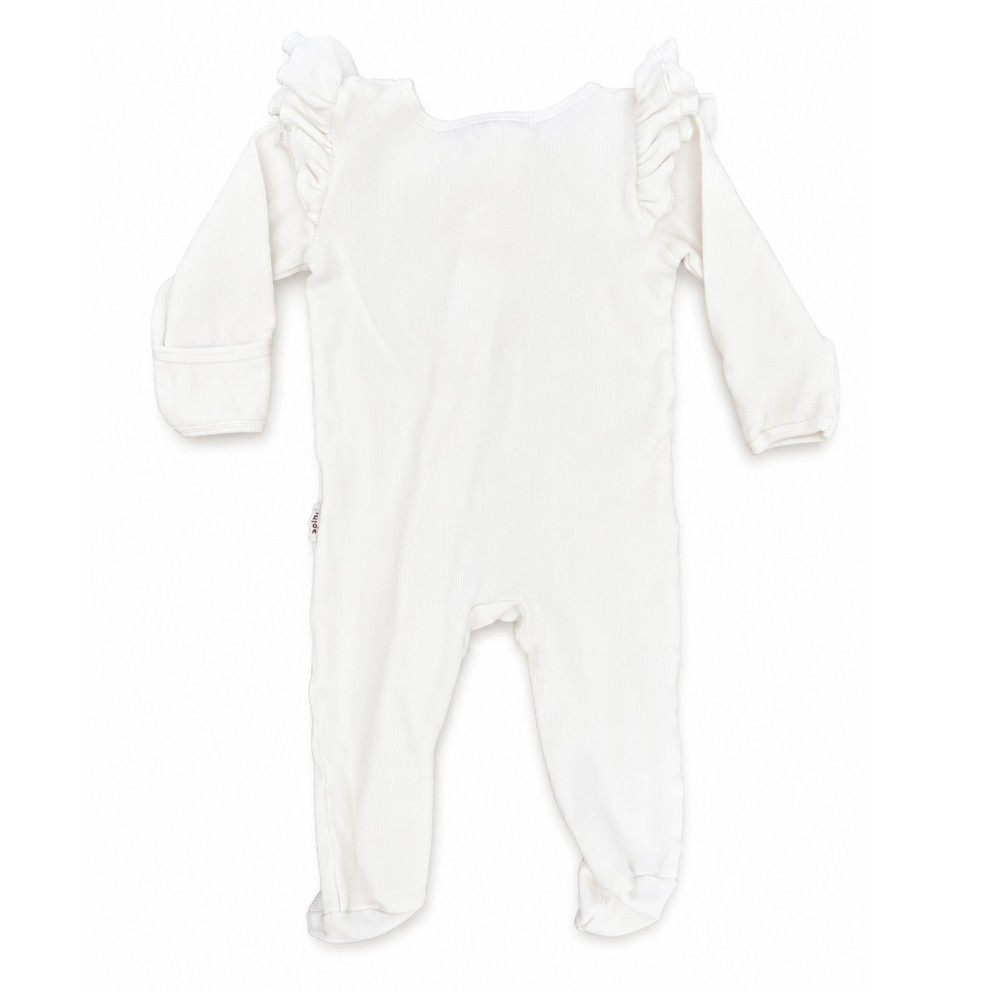 Soll. The Label ribbbed bodysuit in milk - size 0 image 1
