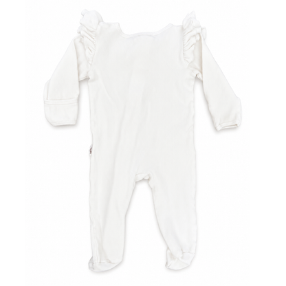 Soll. The Label ribbbed bodysuit in milk - size 0 image 1