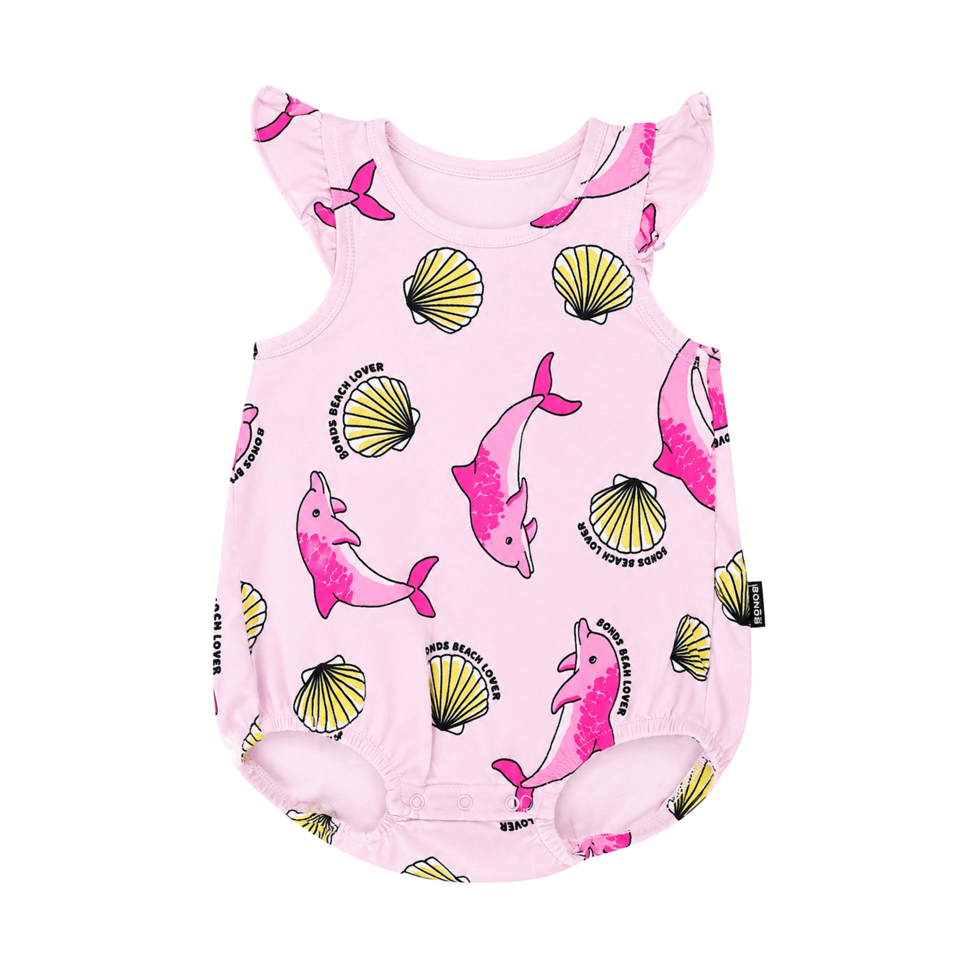 Bonds frill bubblesuit in beach lover print - size 000 image 0