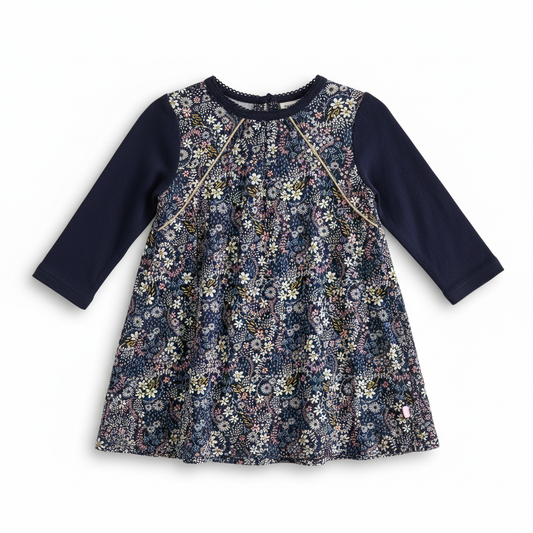 Bebe by Minihaha floral long sleeve dress - size 1 image 0