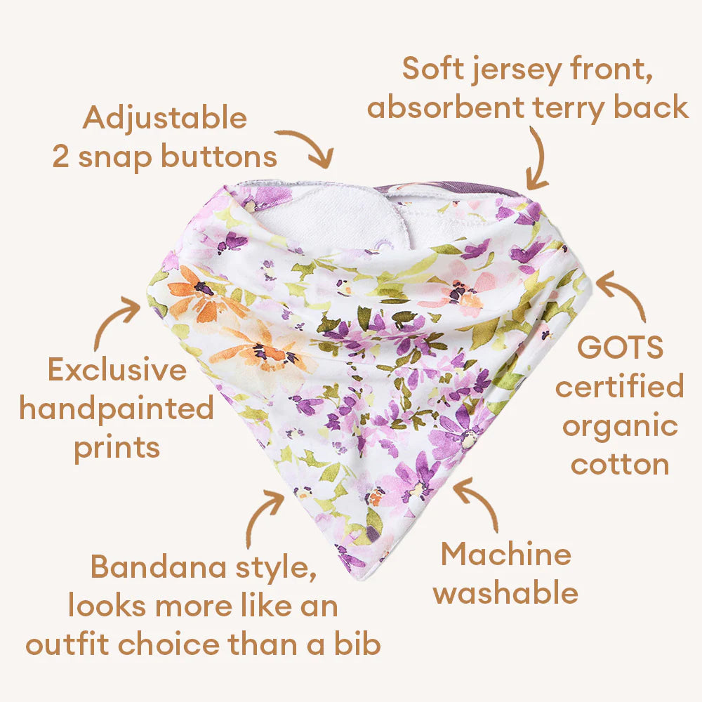 Snuggle Hunny isla dribble bib image 1