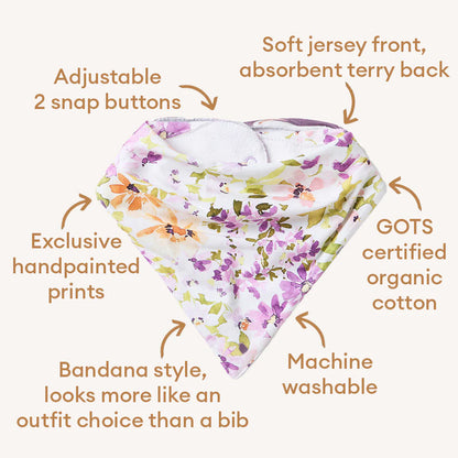 Snuggle Hunny isla dribble bib image 1