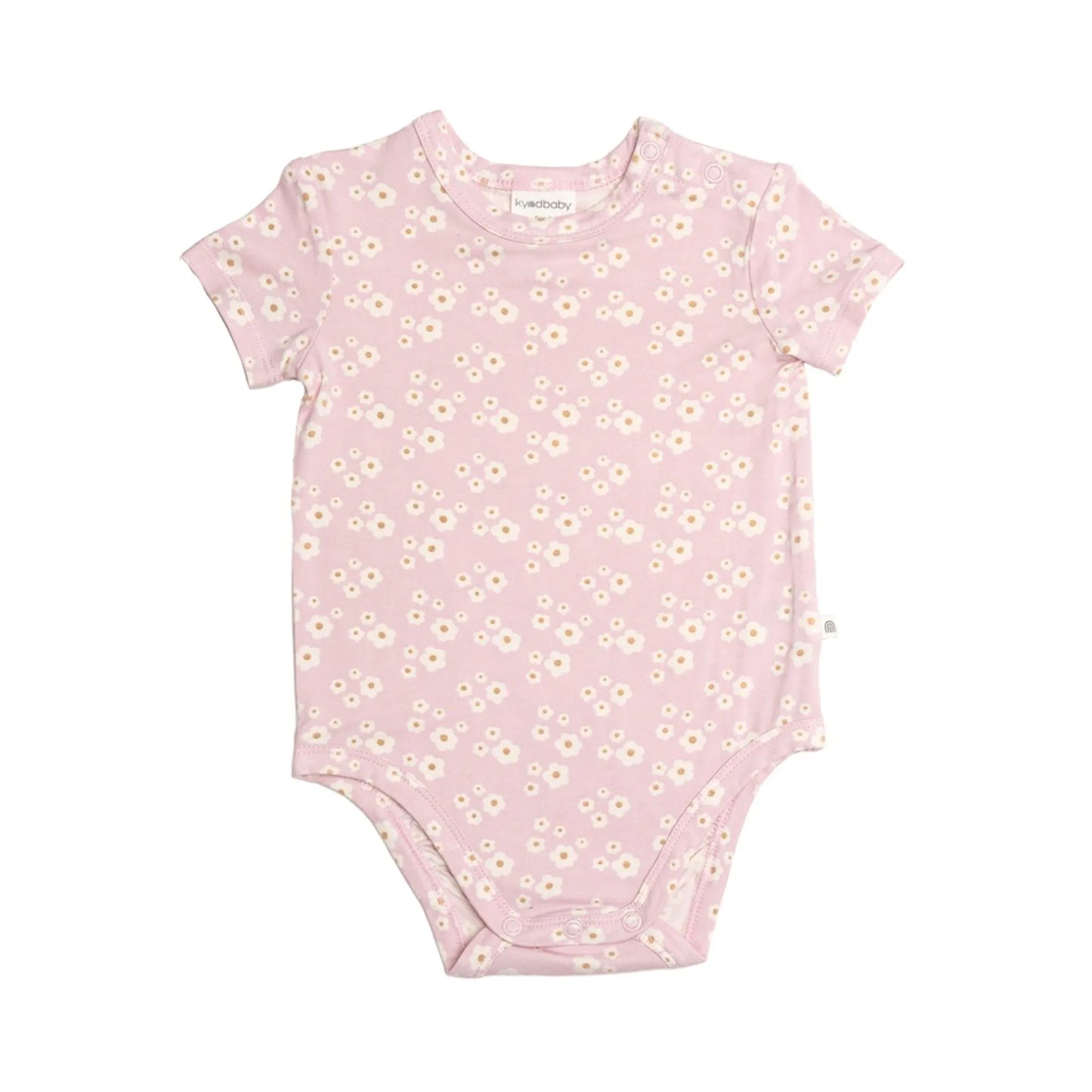 Kynd Baby orchid bloom short sleeve bodysuit  - size 0000 image 0