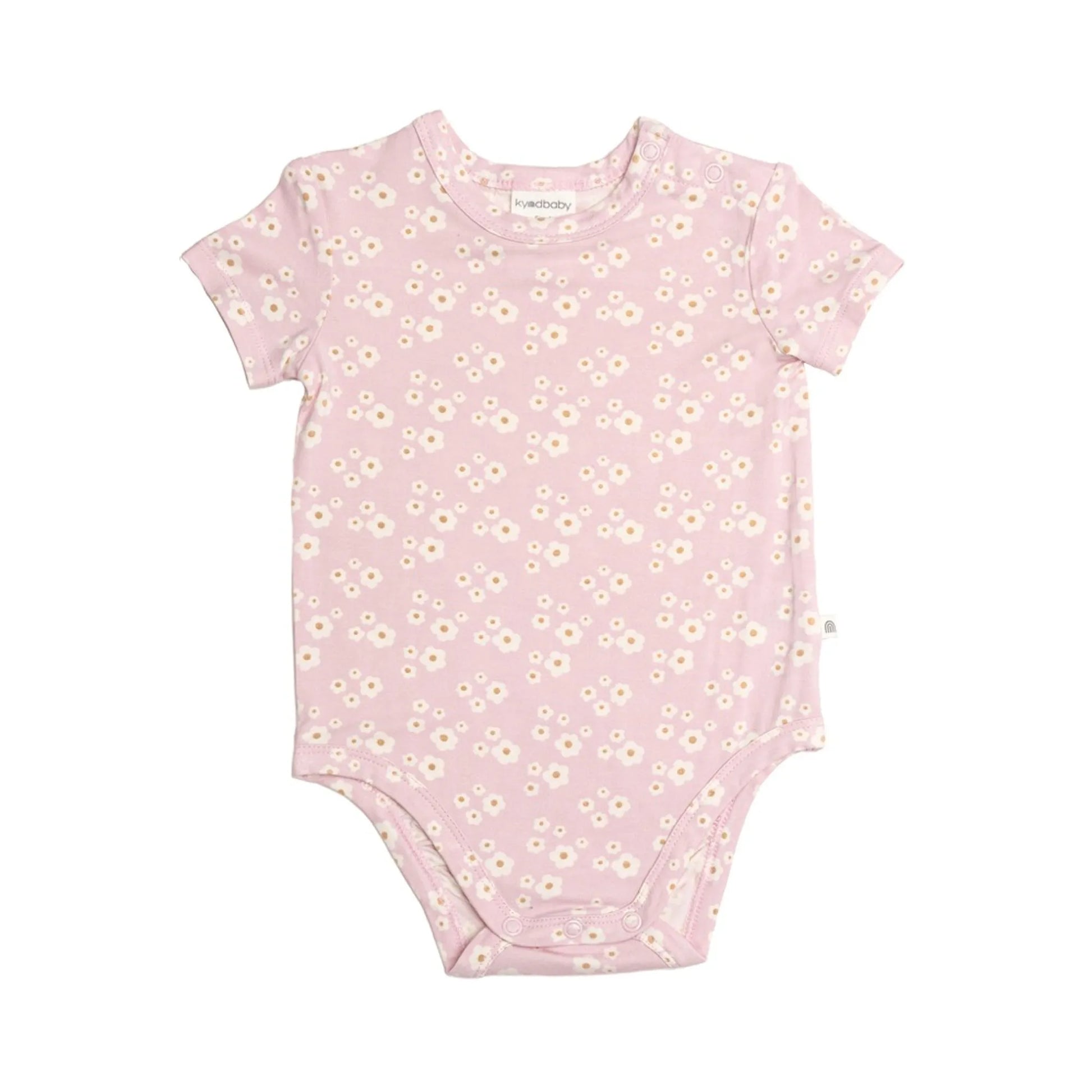 Kynd Baby orchid bloom short sleeve bodysuit  - size 0000 image 0