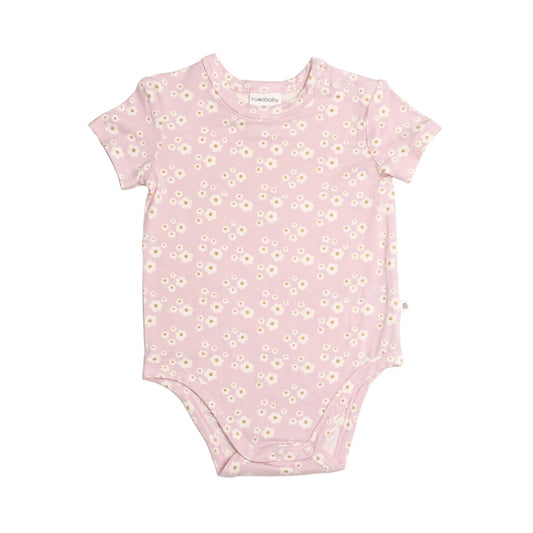Kynd Baby orchid bloom short sleeve bodysuit  - size 0000 image 0