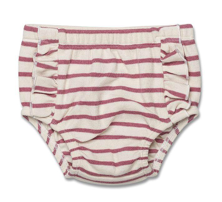 Marquise pink stripe nappy cover - size 2 image 0