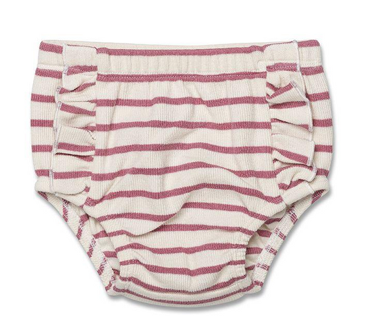Marquise pink stripe nappy cover - size 2 image 0