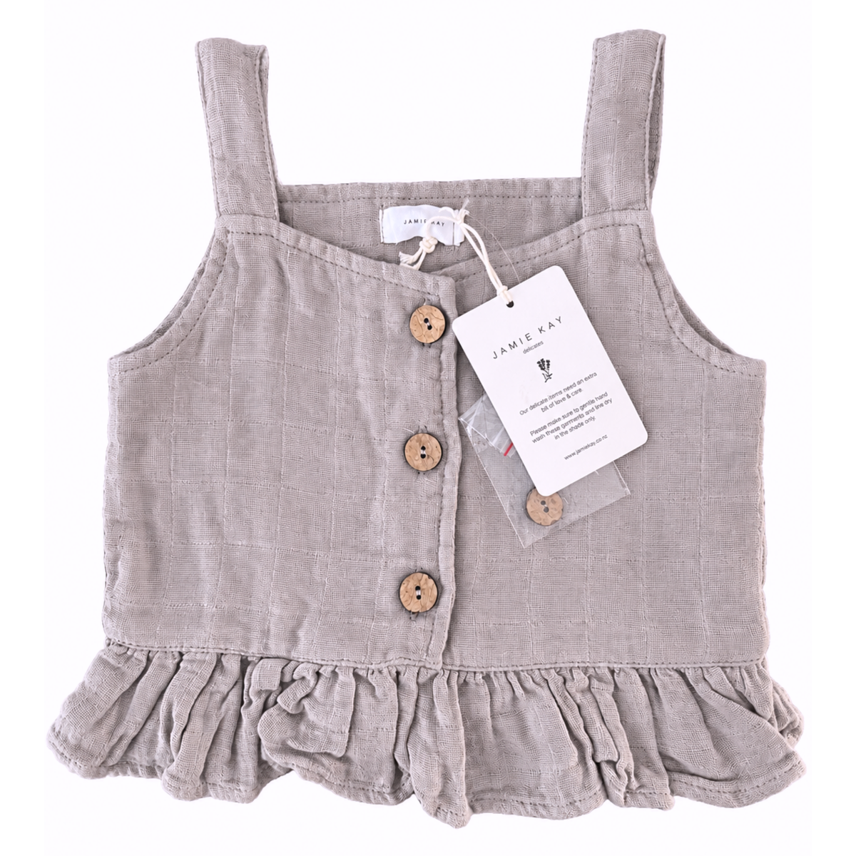 Jamie Kay Muslin Indie Top in Mauve  - size 1